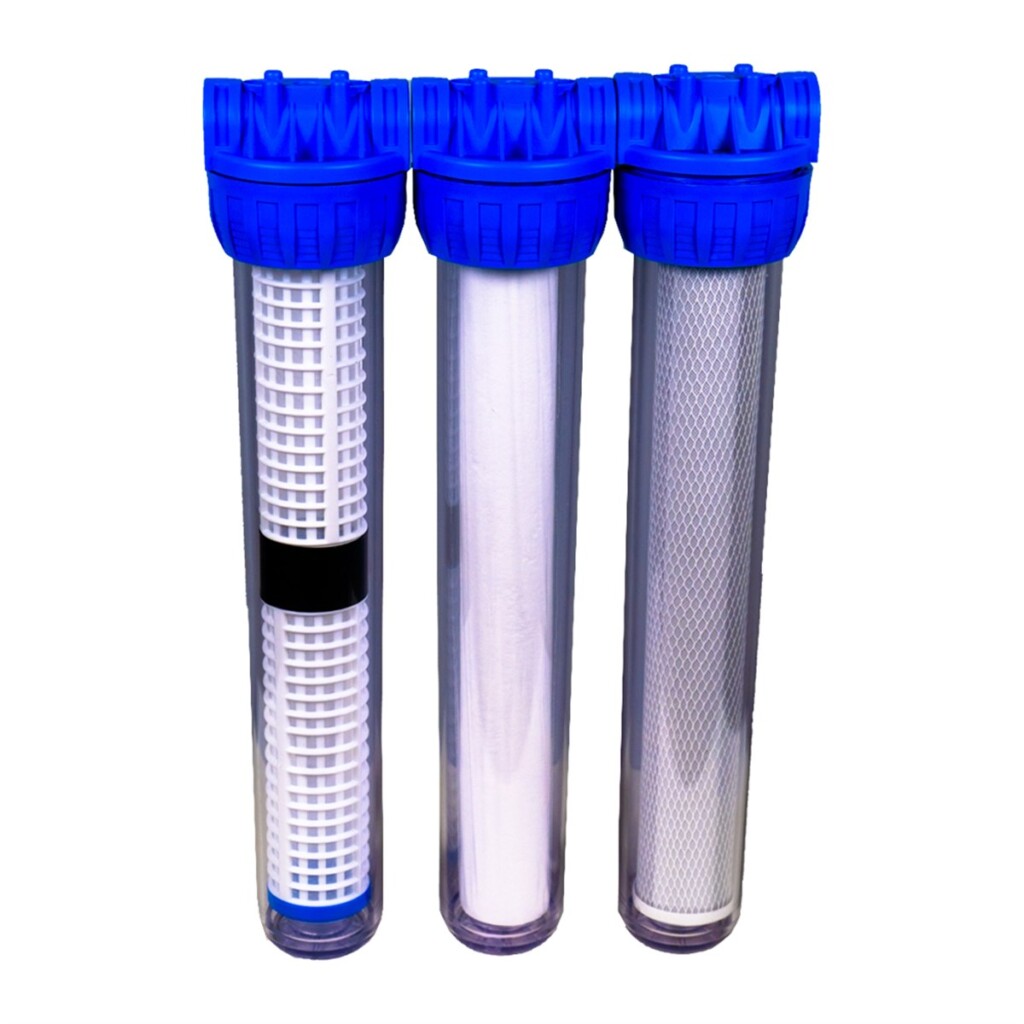 Bluewaterline - Daire Girişi 20'' Ön Filtreleme Seti Yıkanabilirli Filtre