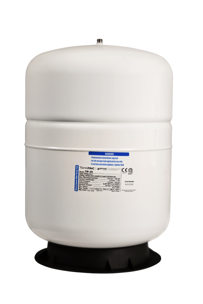 Bluewaterline-Pae Marka Su Arıtma 9.2 Galon Metal Tank NSF sertifikalı