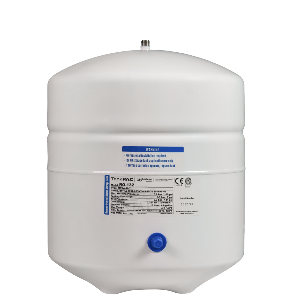 Bluewaterline - Pae Marka Su Arıtma Cihazı 3.2 Galon Metal Tank (12 L) NSF sertifikalı