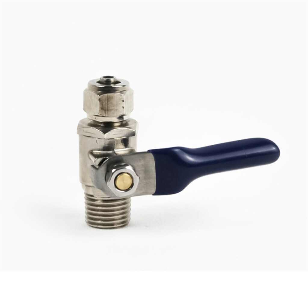 Bluewaterline - Su Arıtma Cihazı Metal Mini Küresel Vana 1/4